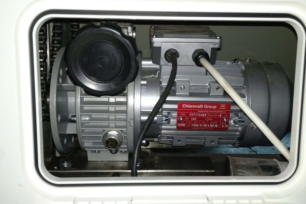 Полностью механическая регулировка скорости сортировки. Необслуживаемый привод